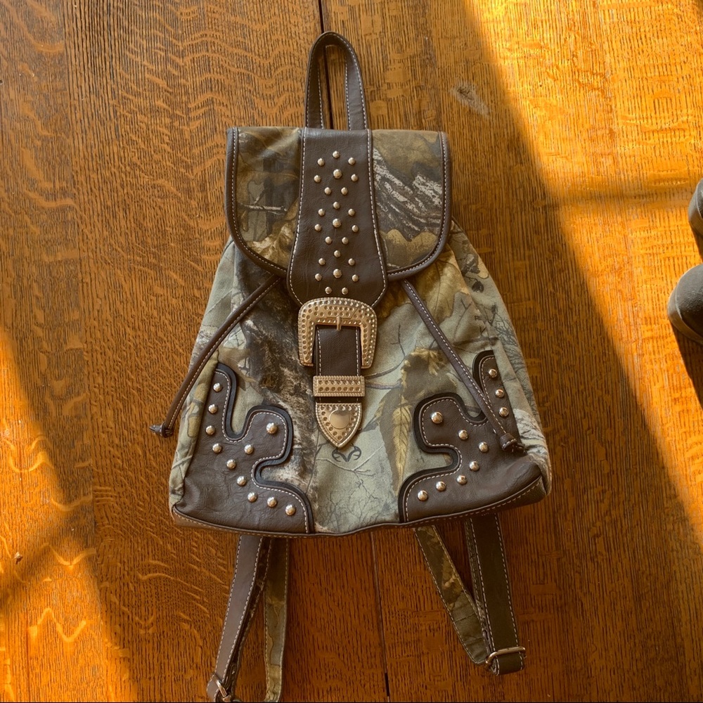Realtree camo backpack